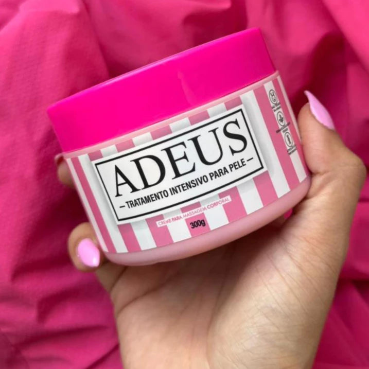 Creme Adeus Multifuncional Tratamento De Estrias Fragrância Frutos Vermelhos (300g)